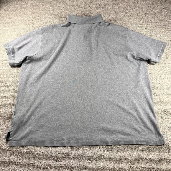 Polo Ralph Lauren Logo Polo Shirt Gray Men’s Size 4XB - Picture 6 of 8